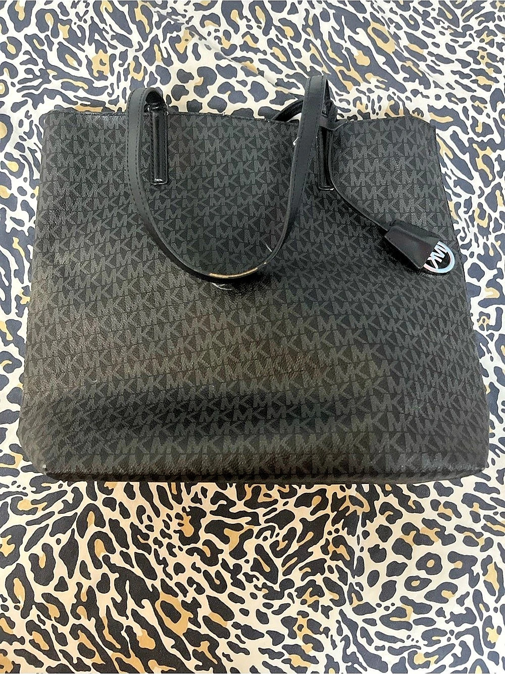Michael Kors Jet Set Travel Tote Black Tote